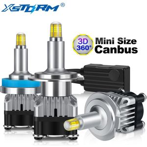 2Pcs 3D 36 Csp H1 H3 H7 Led Canbus H8 H11 9005 HB3 9006 HB4 Led Koplamp Lamp Turbo auto Lichten 60W 16000LM 12V 24V 6000K Wit