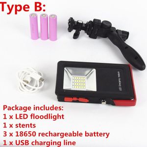 AIFENG camping licht oplaadbare led lamp draagbare lantaarn 18650 LED Draagbare Schijnwerper Lantaarn voor Camping Wandelen Tent Licht