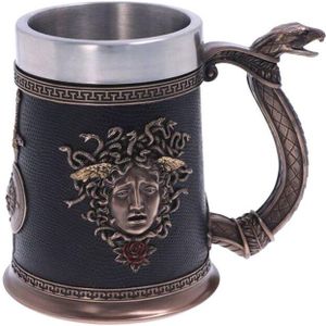 Meidusa Koffie Mokken Rvs Tankard Griekse Mythologie Vikings Bier Glazen Bekers En Mokken Drinkware