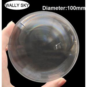 Pmma Acryl Optische Lens Vergrootglas Lens Diameter 100Mm Ronde Circulaire Fresnel Lens Vuur Maken Gereedschap Focus Lengte 50 70 100 120Mm