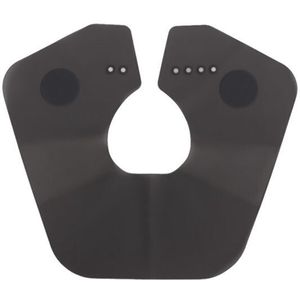 Kapsalon Stylist Snijden Kraag Zwart Rubber Hals Wrap Neck Guard Voor Kapsel Haarverf Salon Kapper Accessoires