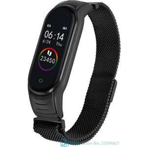 M4 Magnetische Sluiting Baby Smart Watch Kids Smart Armband Kinderen Bluetooth Smartband Voor Android Ios Telefoon Polsbandje Meisjes Jongens