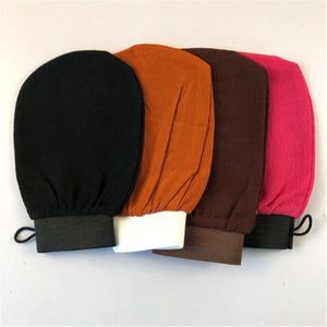 1 Pc Duurzaam Marokkaanse Hammam Exfoliërende Mitt Kessa Scrub Handschoen Voorbereiding Douche Scrub Handschoenen Body Facial Tan Massage Mitt