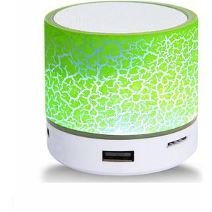Bluetooth Speaker Mini Draadloze Speaker Subwoofer Kleurrijke Led Licht Draagbare 20W 15W 400Mah Ingebouwde Batterij plastic Full-Range