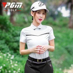 Womens Shirts Polo Shirt Vrouwen Sport Tops Zomer Golf Kleding Korte Mouwen T-shirt Terug Zip Kraag Ademend Comfortabele