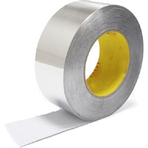 20M Weerstaan Brandwerende Folie Tape Aluminium Afdichting Duct Lijm Thermische Waterdichte Warmte Isolatie Hittebestendig Tool