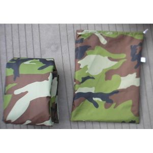 Quad Atv Cover Universal Waterdichte Motorcycle Voertuig Scooter Kart Motor Covers Xl Xxl Xxxl Camouflage Zwart Zilver
