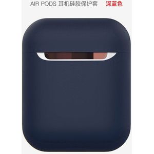 Toepasselijk Airpods2 Beschermhoes Apple Airpods Draadloze Bluetooth Headset Opbergdoos Vloeibare Siliconen Ultra-dunne