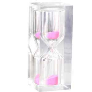 Mini Zand Timer 10 Minuten Zandloper 5 Gekleurde Transparante 15 Minuten Timing Klok Plastic Horloge Woondecoratie SL-15YKL