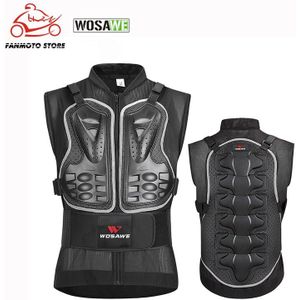 Wosawe Motorcycle Body Armor Vest Rugsteun Borst Beschermer Mtb Skateboard Outdoor Sport Fietsen Skiën Bescherming Jassen