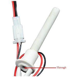 220V 350W Pelletkachel Ignitor Keramische Ontsteker Keramische Verwarming Tubespark Plug Voor Pellet Stove11.5 * 6*100mm