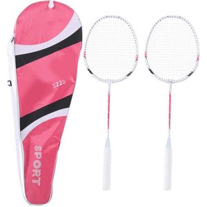 Badminton Rackets Met Draagtas Aluminium Shuttle Racket Lichtgewicht Sport Shuttle Badminton Apparatuur
