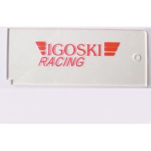 IGOSKI ski wax schraper voor verwijderen van overtollige wax van ski&#39;s en snowboards tuning snowboarden Plexi remover