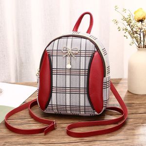 Vintage Kleine Mini Rugzak Vrouwen Pu Lederen Schoudertas Voor Tienermeisjes Multifunctionele Bagpack Vrouwelijke Dames School Rugzak