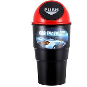 Zwart Plastic Cover Auto Asbak Prullenbak Garbage Container