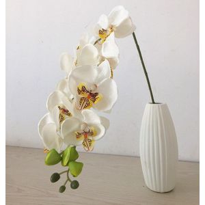 10 P Phalaenopsis Orchidee Bloem 78 Cm Kunstmatige Simulatie Orchideeën Wit/Roze/Fuchsia/Paars/Groen/blauwe Kleuren Voor Bruiloft Bloem