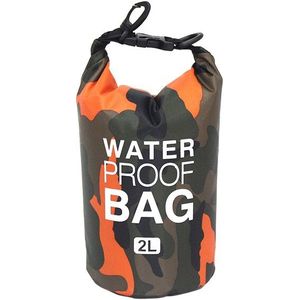 Outdoor Camouflage Waterdichte Draagbare Rafting Duiken Dry Bag Sack Pvc Gecoat 2/15/30L Vouwen Zwemmen Tassen Voor rivier Trekking