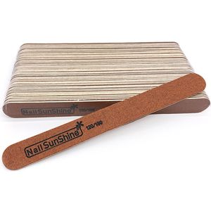 1Pcs Professionele Nagels Bestand Schuurpapier Sterke Dikke Nagelvijlen Buffer Voor Manicure Schuren Lime Gereedschap 80/100/150/180/240