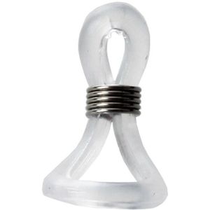 25X Zilver Tone Zelf Voor Brillen Chain Holder 20X4Mm