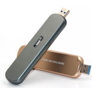 H1111Z M2 SSD Case NVME Behuizing M.2 naar USB Type C 3.1 SSD Adapter voor NVME PCIE NGFF SATA M /B Sleutel SSD Schijf Doos M.2 SSD Case