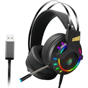 Beroep Gaming Headset Diepe Bass Game Hoofdtelefoon Met Microfoon Voor Computer Gamer 3.5/7.1 Usb Kanaal