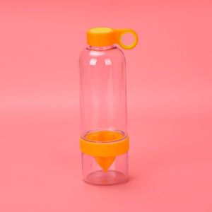 750 ml Shaker Fles Draagbare Citroen Water + Flessen Met Handvat Lekvrije Duurzaam Drinkware Outdoor Sport flessen