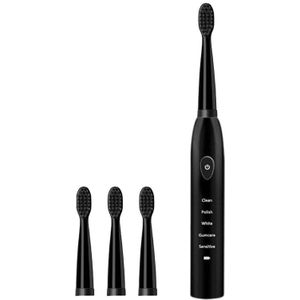 Ultra Sonic Sonic Elektrische Tandenborstel Opladen Tand Borstels Wasbaar Elektronische Whitening Tanden Volwassen Timer Borstel