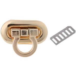Metalen Sluiting Turn Lock Zinklegering Twist Lock Voor Diy Handtas Craft Bag Purse Hardware Bagage Accessoire