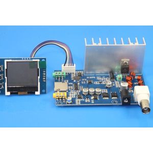 Gemonteerd 5 W-7 w Fm-zender Radio Station PLL Stereo Digitale frequentie + lcd Digitale Display verstelbare volume