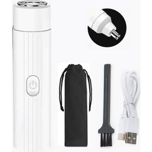 Mini Elektrische Scheerapparaat Usb Baard Scheermes Haar Neus Trimmer Oplaadbare Nat Droog Dual Gebruik Snelle Opladen Scheren Machine Voor mannen