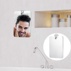 Anti Fog Douche Spiegels Badkamer Fogless Fog Gratis Spiegel Wasruimte Reizen Voor Man Scheren Spiegel 13*17Cm