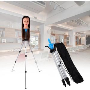 Verstelbare Haar Pruik Stand Statief Haar Pruik Hoofd Mannequin Hoofd Training Houder Kappers Klem Haar Houder Salon Tool