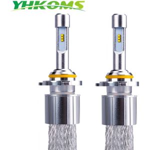 YHKOMS 9005 HB3 9006 HB4 LED H4 H7 Auto LED Koplamp H1 H3 H8 H9 H11 LED Lamp 80 w 9600LM Auto gloeilamp 6000 k 12 v Mistlamp