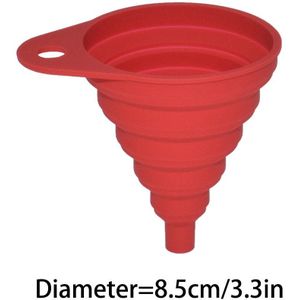Collapsible Silicone Car Auto Engine Funnel Gasoline Oil Fuel Petrol Diesel Liquid Washer Fluid Change Fill Transfer Universal