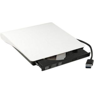 Externe Cd Dvd Drive Draagbare Usb 3.0 Cd/Dvd-speler Met Type-C Converter Voor Windows Linux Mac