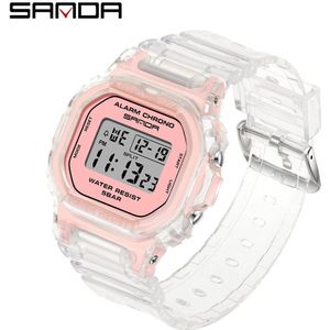 Sanda G Stijl Digitale Horloge Mannen Waterdichte Ms Horloge Sport Mannen Horloges Jongen Meisje Elektronische Relogio Masculino Relógio Mulher