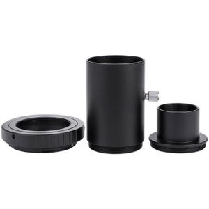 Aluminium Lens Adapter 1.25Inch Extension Tube M42 Draad T-Mount Adapter T2 Ring Voor Canon Telescoop Camera