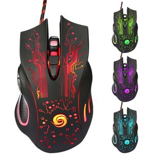 5500 Dpi 7 Knoppen 7 Kleuren Led Backlight Optical Usb Bedrade Muis Gamer Muizen Laptop Pc Computer Muis Gaming Muis voor Pro Gamer