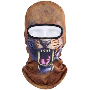 Vrouwen Mannen 3D Kat Hond Leuke Dier Bivakmuts Winddicht Skullies Beanie Helm Liner Winter Warme Muts Volledige Gezicht Cap Chapeu masculino