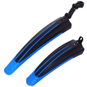 1 Paar Stijlvolle Mtb Fiets Voor Achter Spatbord Mountainbike Plastic Fenders Set Fiets Spatbord Wing Voor Fiets Accessoires