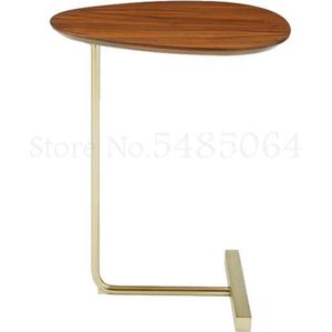 Nordic Minimalistische Ovale Mini Salontafel Bijzettafel Mobiele Sofa Hoek Kant Tafel Lui Nachtkastje Nachtkastje