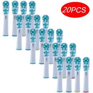 20Pcs Vervangende Opzetborstels Voor Oral B Tandenborstel-Professionele Zorg Smartseries/Trizone Opzetborstels Voor Oral B