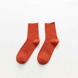 Heldere Kleur Man Korte Sokken Puur Katoen Business Gestreepte Effen Jonge Casual Party Jurk Lange Sokken Calcetines