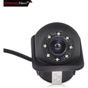 8 LED Auto Achteruitrijcamera 170 Graden HD Video Nachtzicht Omkeren Auto Parking Monitor CCD Waterdicht