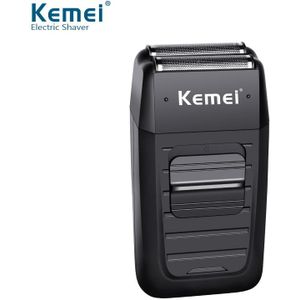 Kemei KM-1102 Elektrische Scheerapparaat Voor Mannen Twin Blade Vergeldende Baard Scheermes Gezichtsverzorging Multifunctionele Sterke Trimme