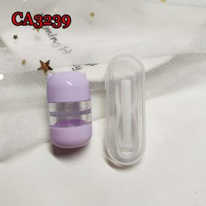 Draagbare Zachte Contactlens Box Set Met Pincet Stok Buis Schroef-Top Contact Lens Case Eyewear CA3239