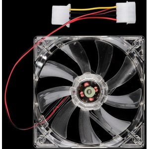 Pc Computer Fan Quad 4 Led Licht 120Mm Pc Computer Case Cooling Fan Mod Rustig Molex Connector Geïnstalleerd fan 12V