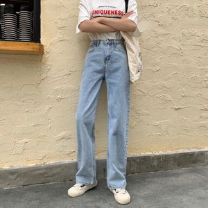 Hoge Taille Losse Comfortabele Jeans Voor Vrouwen Plus Size Modieuze Toevallige Rechte Broek Mom Jeans Gewassen Boyfriend Jeans