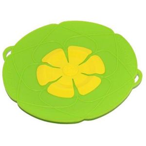 Aankomst Keuken Gadgets Siliconen Deksel Spill Stopper Pot Cover 28.5Cm Diameter Kookpot Deksels Gebruiksvoorwerp