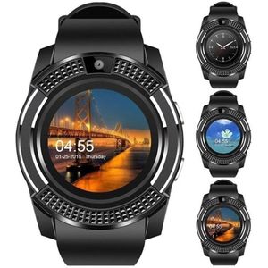 V8 Smart Horloge Mannen Bluetooth Sport Horloges Vrouwen Dames Rel Gio Smartwatch Met Camera Sim-kaart Slot Pk DZ09 Y1 a1